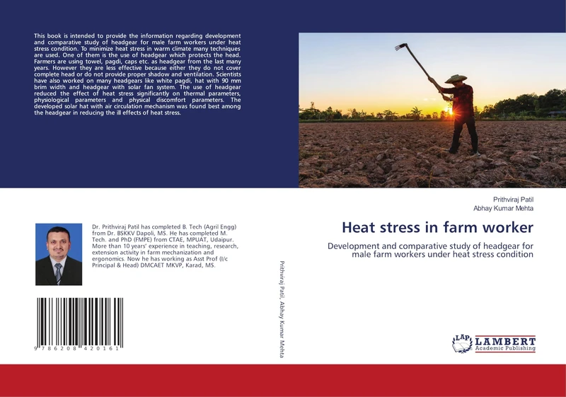 Heat stress in farm worker: Development and comparative study of headgear for male farm workers under heat stress condition - Image 1