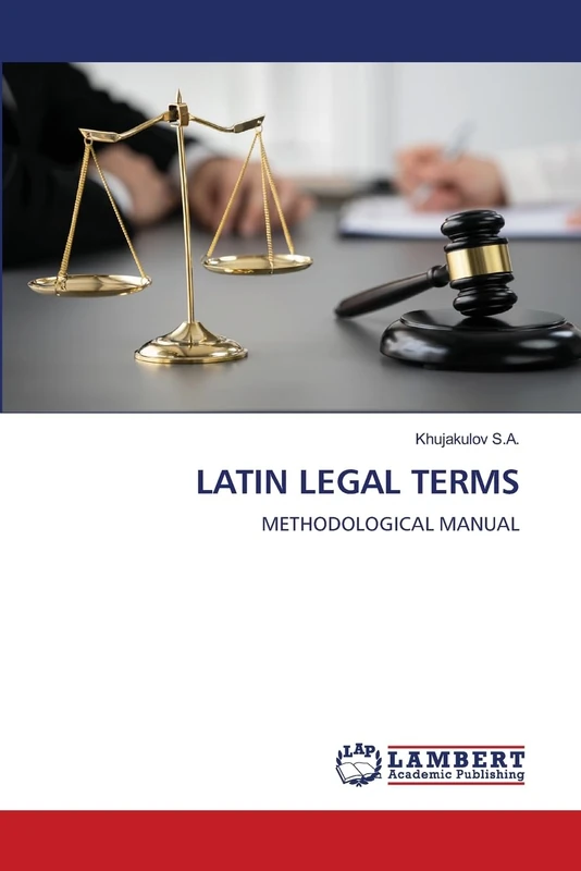 LATIN LEGAL TERMS: METHODOLOGICAL MANUAL - Image 1