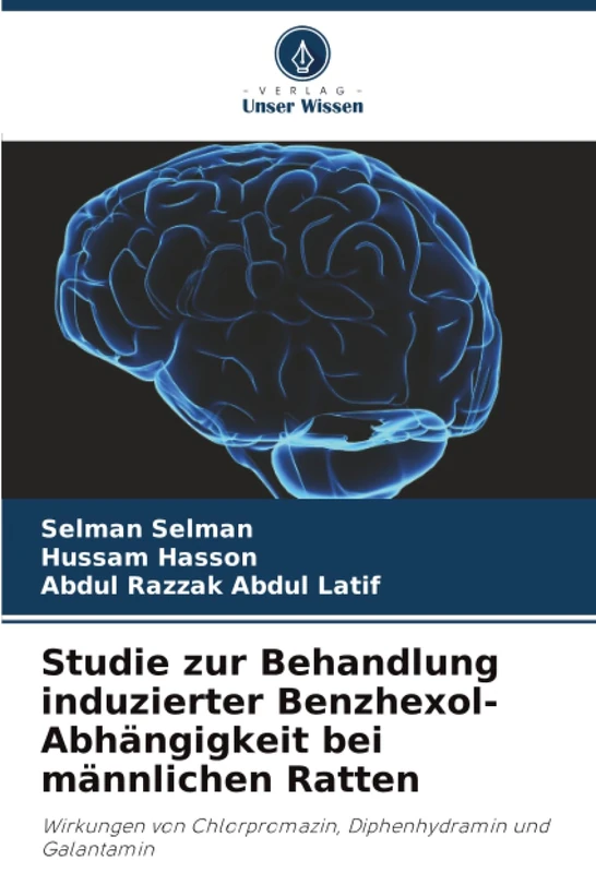 Studie zur Behandlung induzierter Benzhexol-Abhängigkeit bei männlichen Ratten: Wirkungen von Chlorpromazin, Diphenhydramin und Galantamin - Image 1