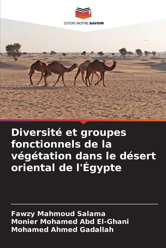 Diversité et groupes fonctionnels de la végétation dans le désert oriental de l'Égypte
