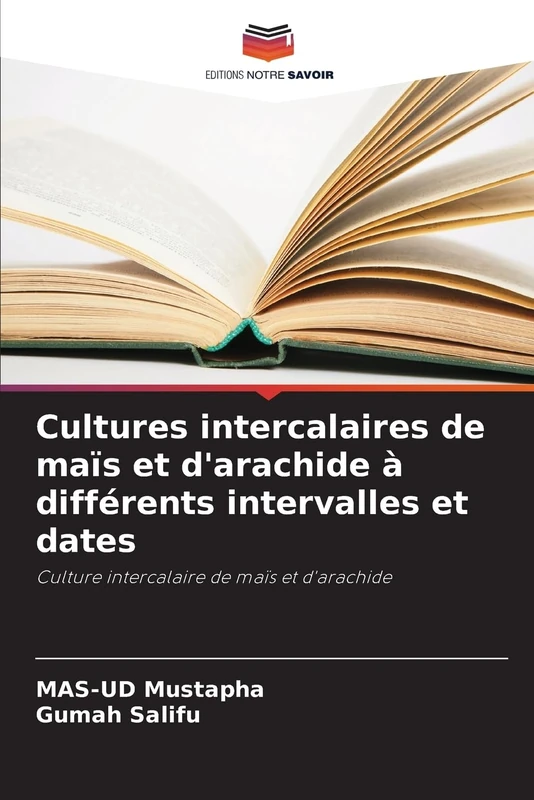 Cultures intercalaires de maïs et d'arachide à différents intervalles et dates - Image 1