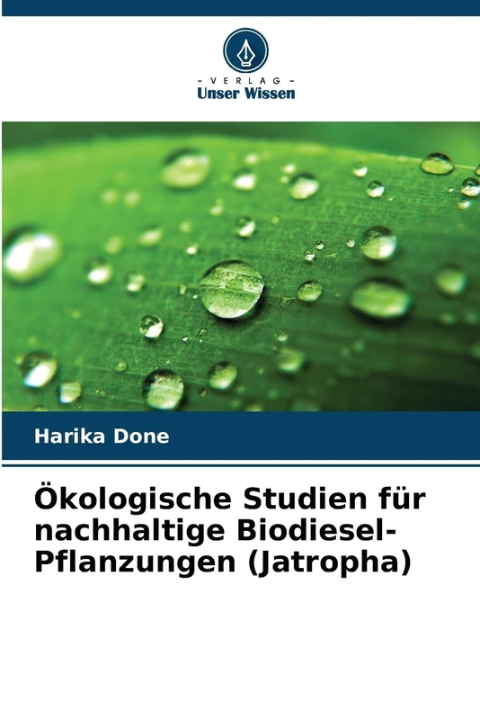 Ökologische Studien für nachhaltige Biodiesel-Pflanzungen (Jatropha)
