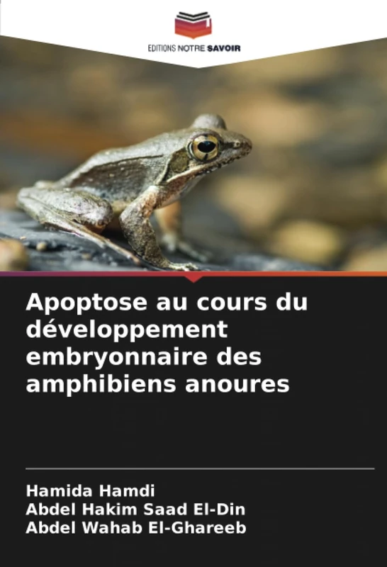 Apoptose au cours du développement embryonnaire des amphibiens anoures