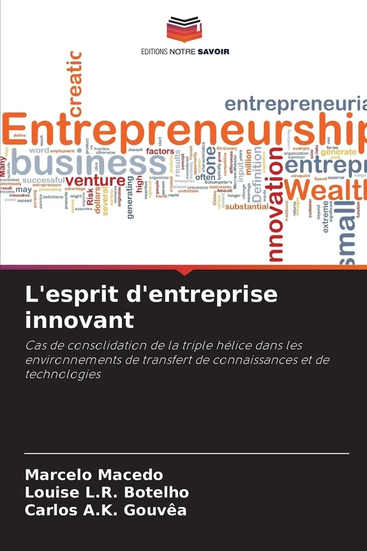 L'esprit d'entreprise innovant: Cas de consolidation de la triple hélice dans les environnements de transfert de connaissances et de technologies