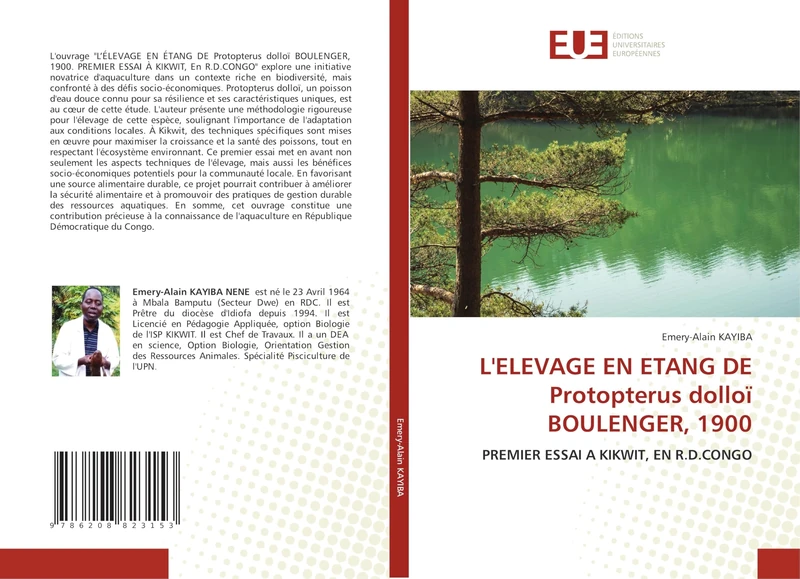 L'ELEVAGE EN ETANG DE Protopterus dolloï BOULENGER, 1900: PREMIER ESSAI A KIKWIT, EN R.D.CONGO