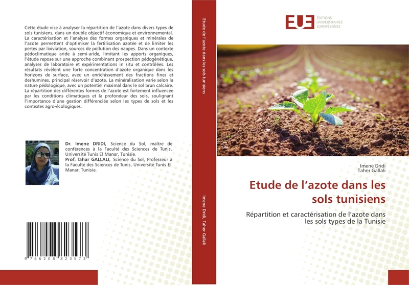 Etude de l’azote dans les sols tunisiens: Répartition et caractérisation de l’azote dans les sols types de la Tunisie