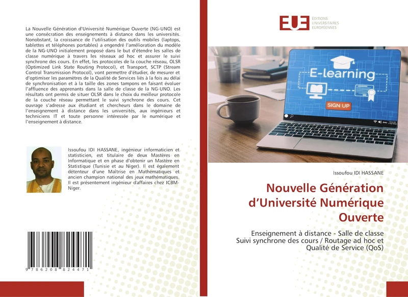 Nouvelle Génération d’Université Numérique Ouverte: Enseignement à distance - Salle de classeSuivi synchrone des cours / Routage ad hoc et Qualité de Service (QoS) - Image 1