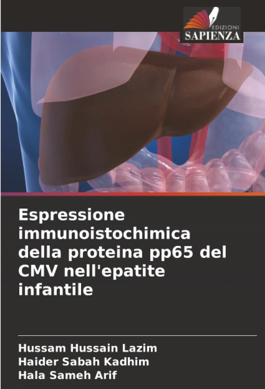 Espressione immunoistochimica della proteina pp65 del CMV nell'epatite infantile
