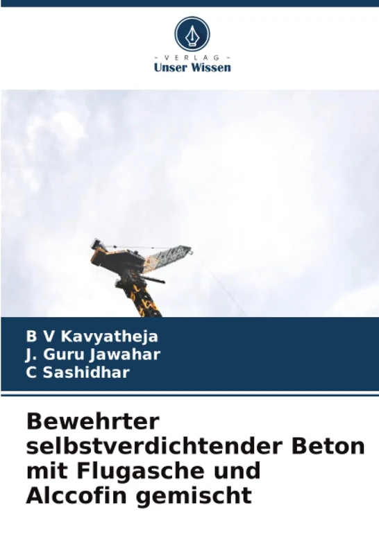 Bewehrter selbstverdichtender Beton mit Flugasche und Alccofin gemischt
