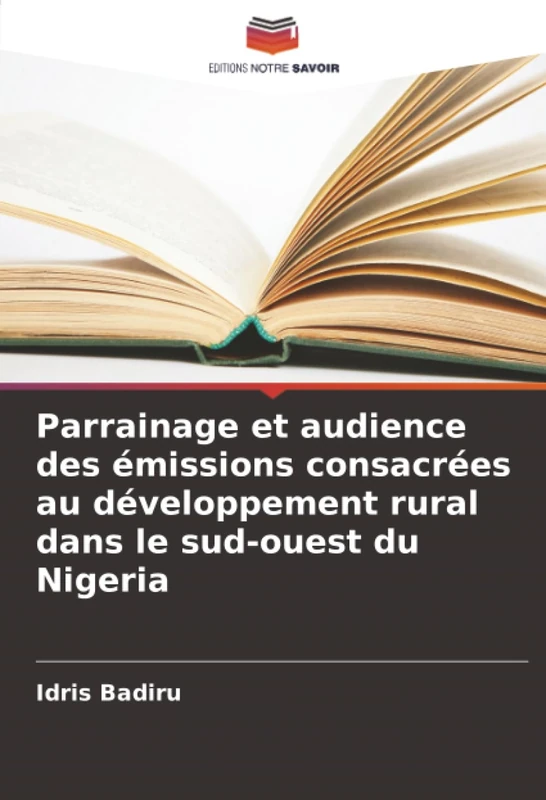 Parrainage et audience des émissions consacrées au développement rural dans le sud-ouest du Nigeria - Image 1