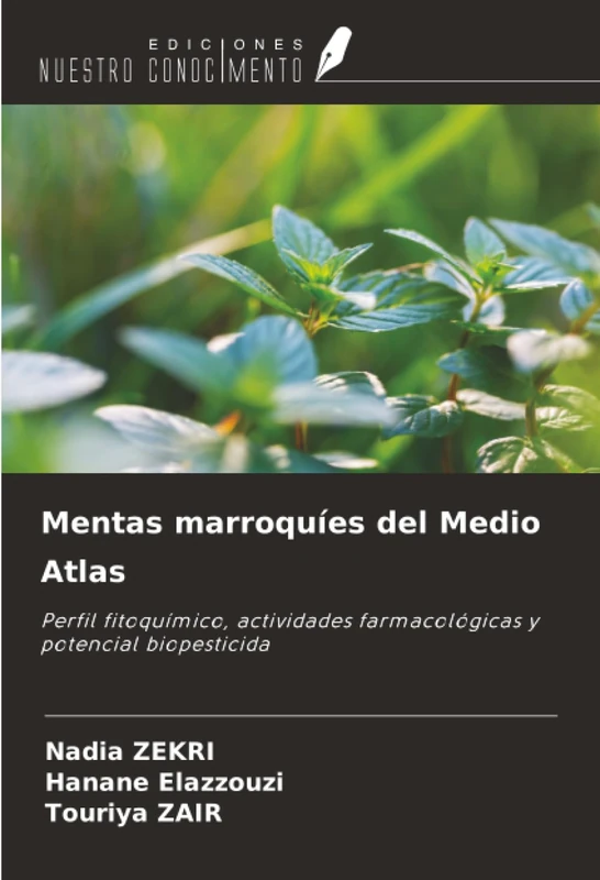 Mentas marroquíes del Medio Atlas: Perfil fitoquímico, actividades farmacológicas y potencial biopesticida