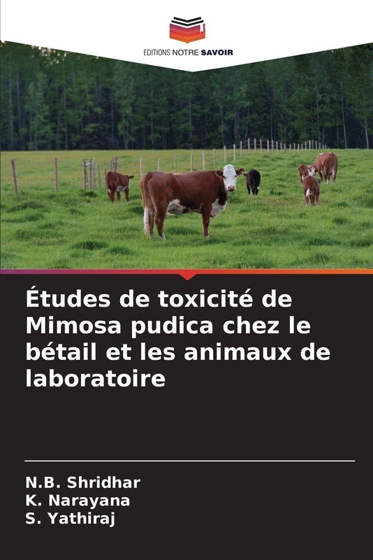 Études de toxicité de Mimosa pudica chez le bétail et les animaux de laboratoire