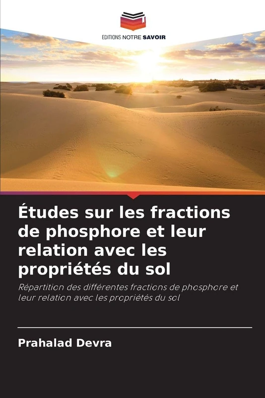 Études sur les fractions de phosphore et leur relation avec les propriétés du sol: Répartition des différentes fractions de phosphore et leur relation avec les propriétés du sol
