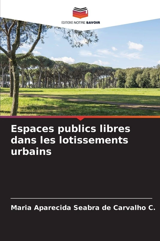 Espaces publics libres dans les lotissements urbains