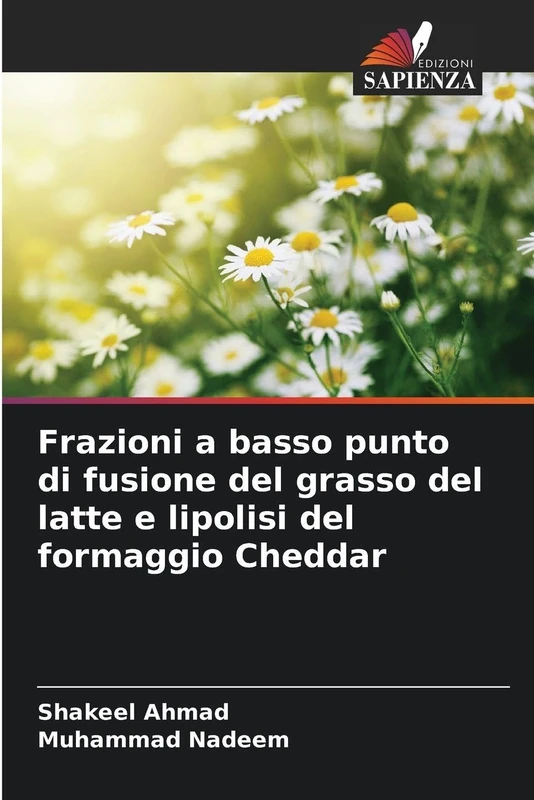 Frazioni a basso punto di fusione del grasso del latte e lipolisi del formaggio Cheddar - Image 1