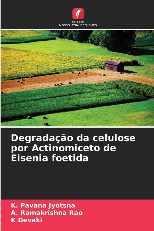 Degradação da celulose por Actinomiceto de Eisenia foetida