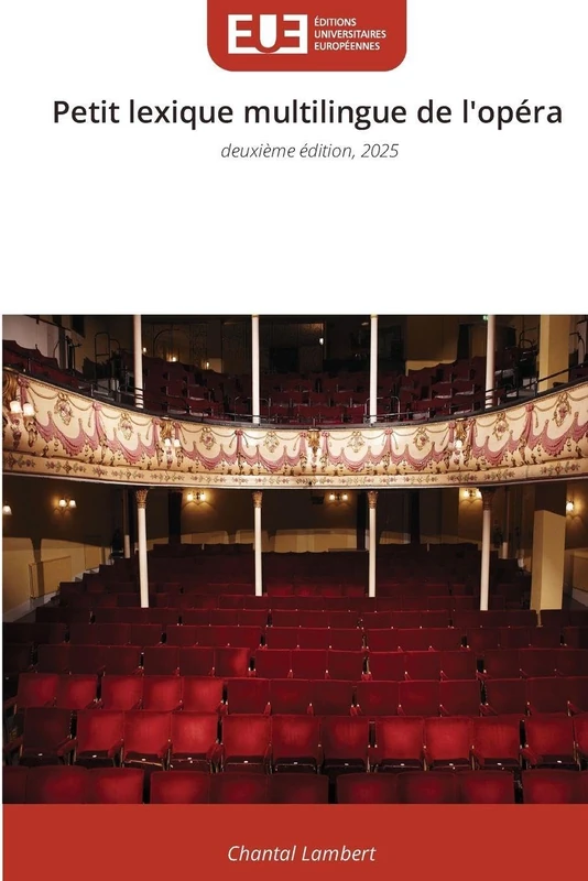 Petit lexique multilingue de l'opéra: deuxième édition, 2025 - Image 1