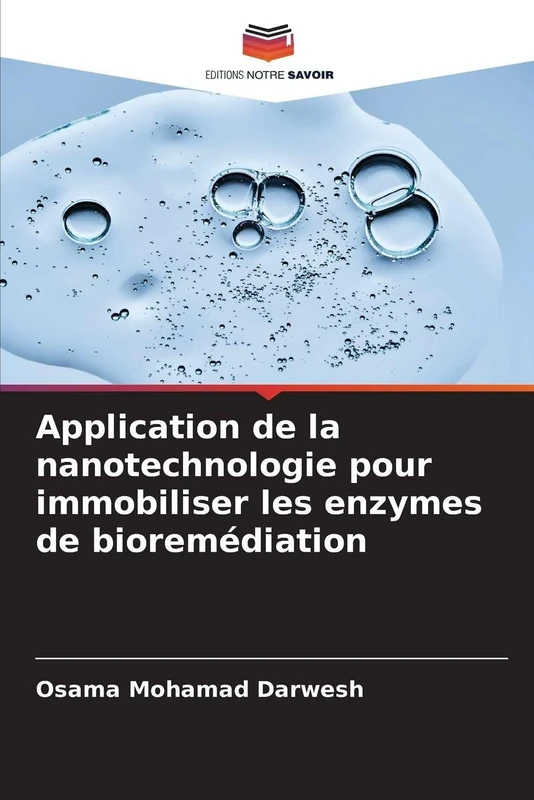 Application de la nanotechnologie pour immobiliser les enzymes de bioremédiation