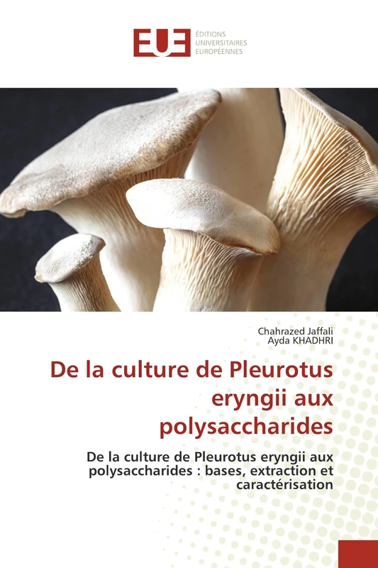 De la culture de Pleurotus eryngii aux polysaccharides: De la culture de Pleurotus eryngii aux polysaccharides : bases, extraction et caractérisation