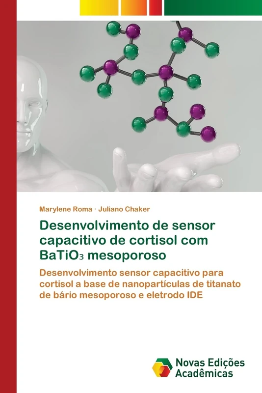 Desenvolvimento de sensor capacitivo de cortisol com BaTiO₃ mesoporoso: Desenvolvimento sensor capacitivo para cortisol a base de nanopartículas de titanato de bário mesoporoso e eletrodo IDE - Image 1