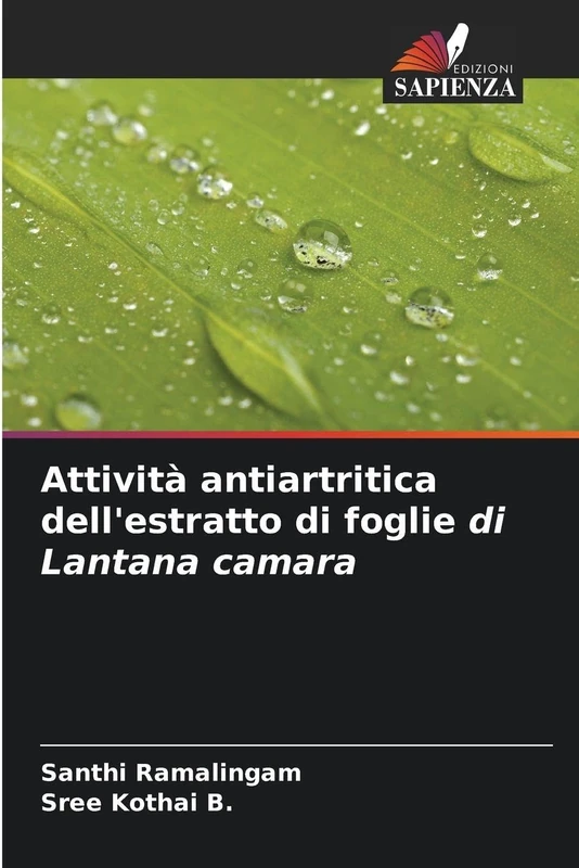 Attività antiartritica dell'estratto di foglie di Lantana camara