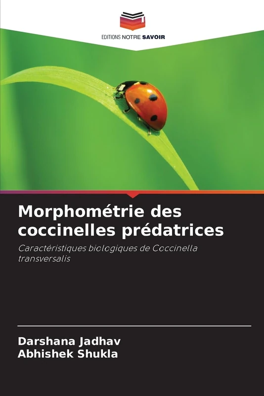 Morphométrie des coccinelles prédatrices: Caractéristiques biologiques de Coccinella transversalis