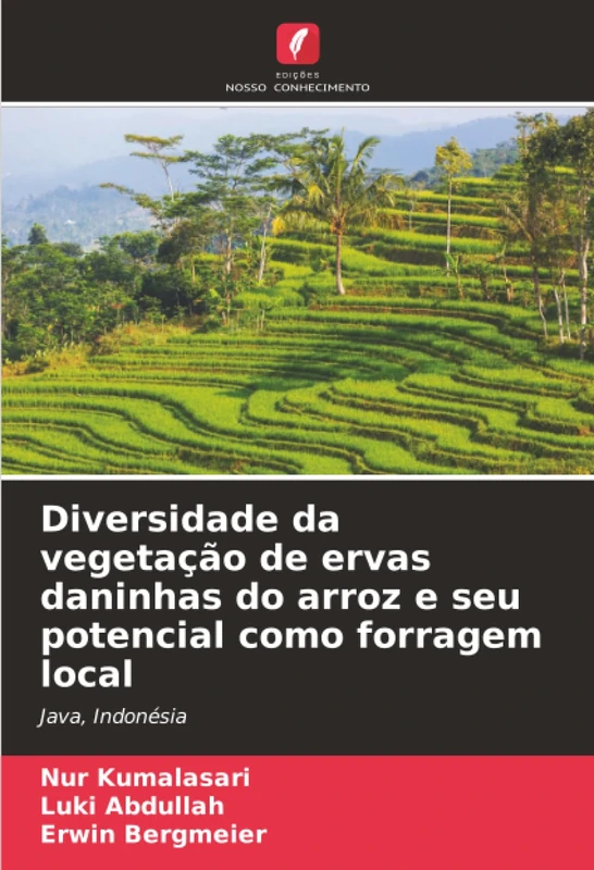 Diversidade da vegetação de ervas daninhas do arroz e seu potencial como forragem local: Java, Indonésia - Image 1
