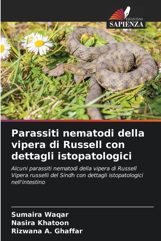 Parassiti nematodi della vipera di Russell con dettagli istopatologici: Alcuni parassiti nematodi della vipera di Russell Vipera russelli del Sindh con dettagli istopatologici nell'intestino - Image 1