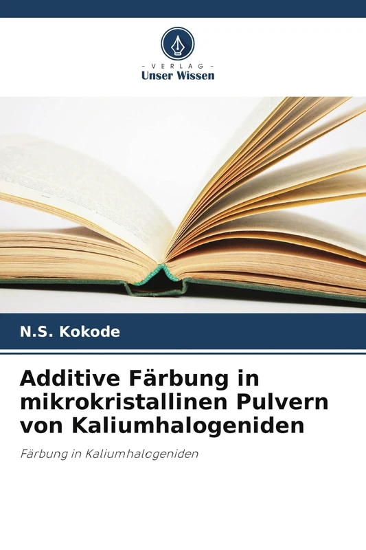 Additive Färbung in mikrokristallinen Pulvern von Kaliumhalogeniden: Färbung in Kaliumhalogeniden - Image 1