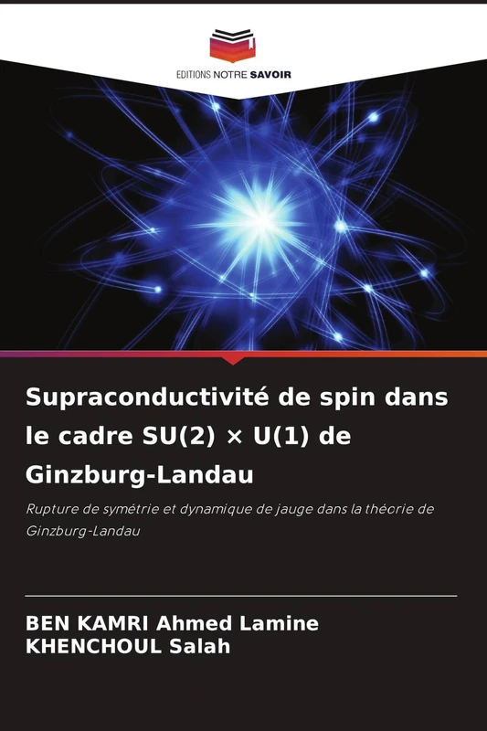 Supraconductivité de spin dans le cadre SU(2) × U(1) de Ginzburg-Landau: Rupture de symétrie et dynamique de jauge dans la théorie de Ginzburg-Landau