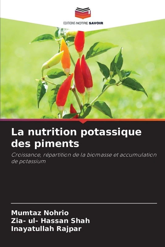 La nutrition potassique des piments: Croissance, répartition de la biomasse et accumulation de potassium