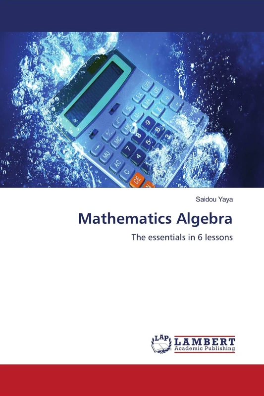 Mathematics Algebra: The essentials in 6 lessons