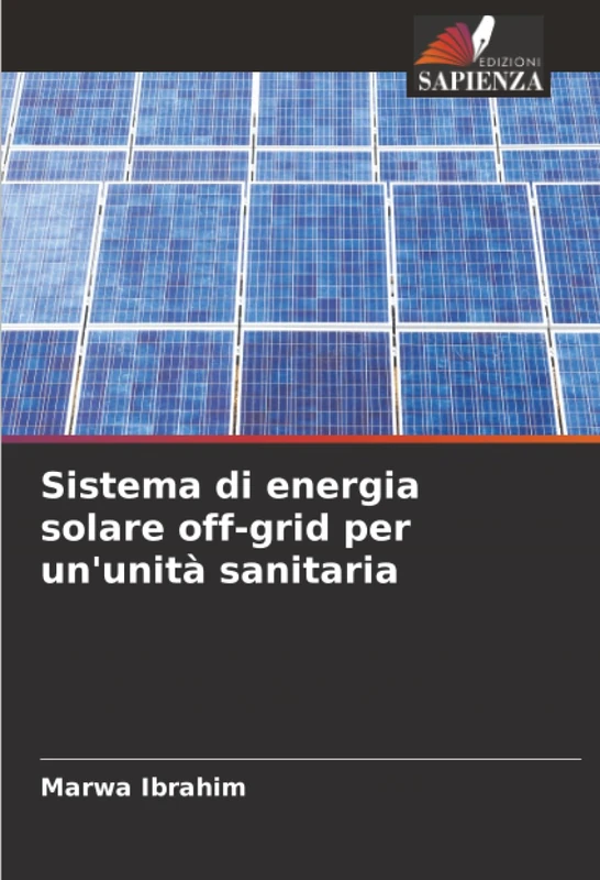 Sistema di energia solare off-grid per un'unità sanitaria