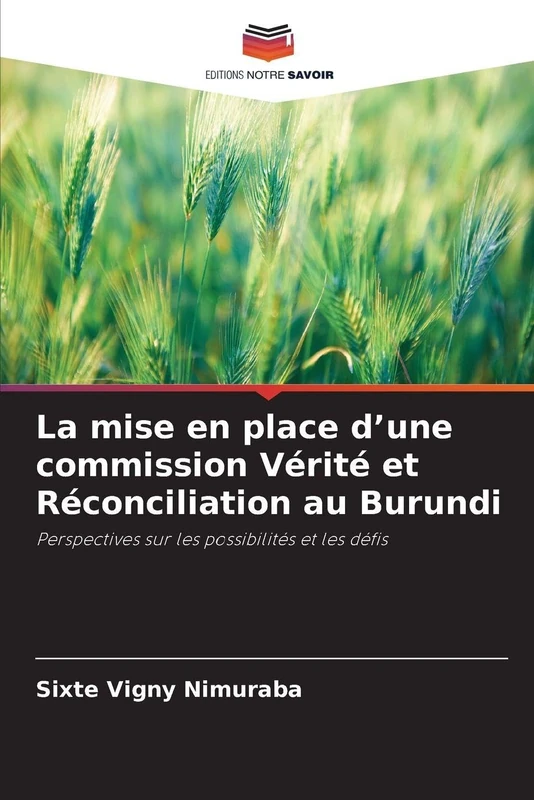 La mise en place d'une commission Vérité et Réconciliation au Burundi: Perspectives sur les possibilités et les défis