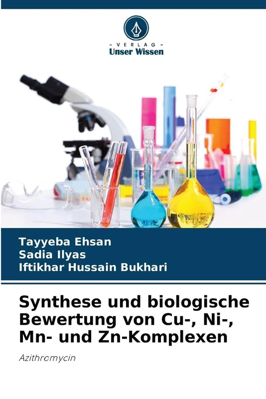 Synthese und biologische Bewertung von Cu-, Ni-, Mn- und Zn-Komplexen: Azithromycin - Image 1