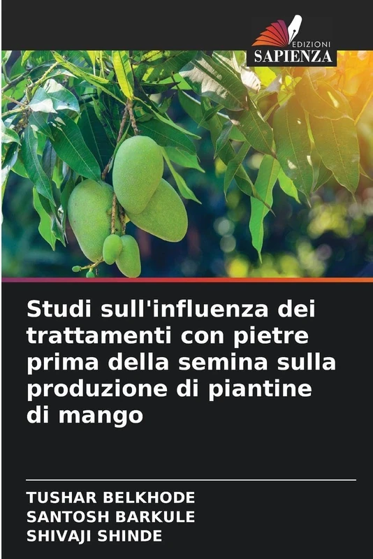 Studi sull'influenza dei trattamenti con pietre prima della semina sulla produzione di piantine di mango