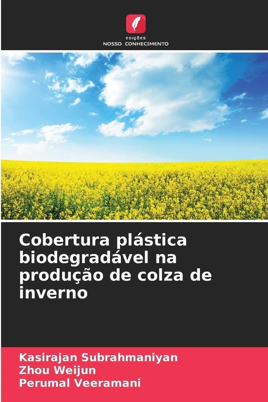 Cobertura plástica biodegradável na produção de colza de inverno
