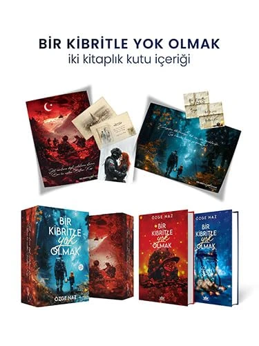 Bir Kibritle Yok Olmak Iki Kitaplik Hediyeli Özel Kutu Ciltli - Image 1