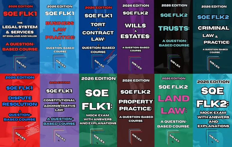 SQE FLK1 & FLK2 Book Bundle (12 Essential Guides for Complete Mastery): 2026 Edition