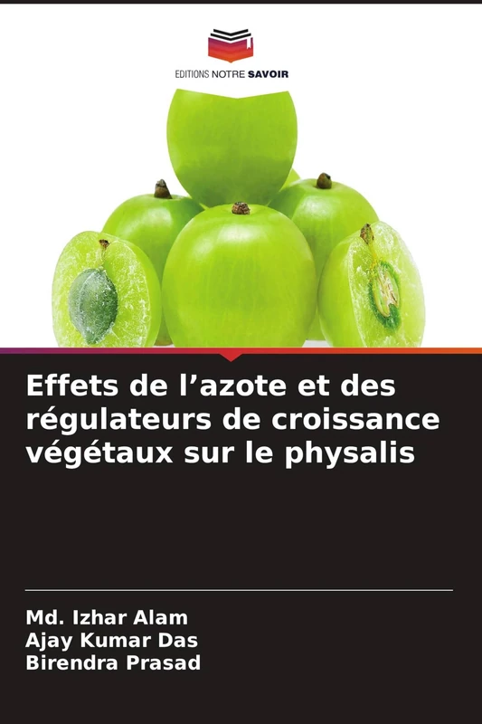 Effets de l'azote et des régulateurs de croissance végétaux sur le physalis