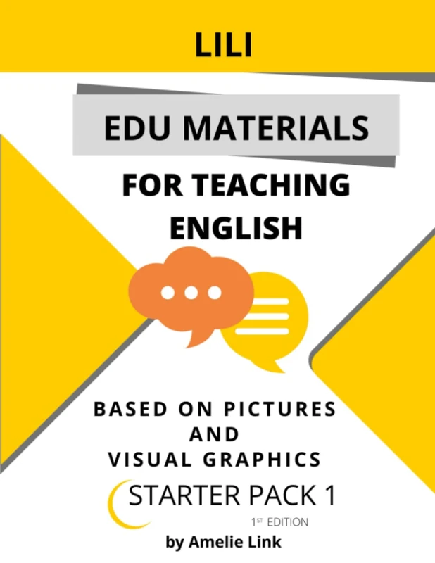 LILI EDU MATERIALS FOR TEACHING ENGLISH: BASED ON PICTURES AND VISUAL GRAPHICS, STARTER PACK 1, 1ST EDITION - Image 1