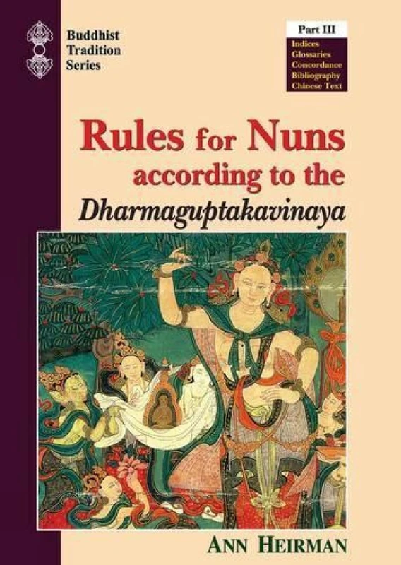 Rules for Nuns 3VOLS According to the Dharmaguptakavinaya (Buddhist Tradition): Vols.47, 48 & 49
