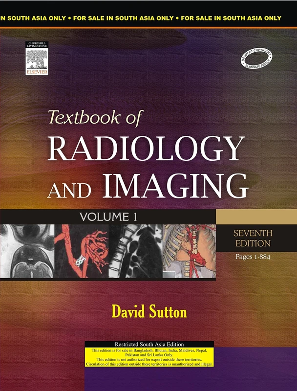 Textbook of Radiology and Imaging - 2 vol set IND reprint - Image 1