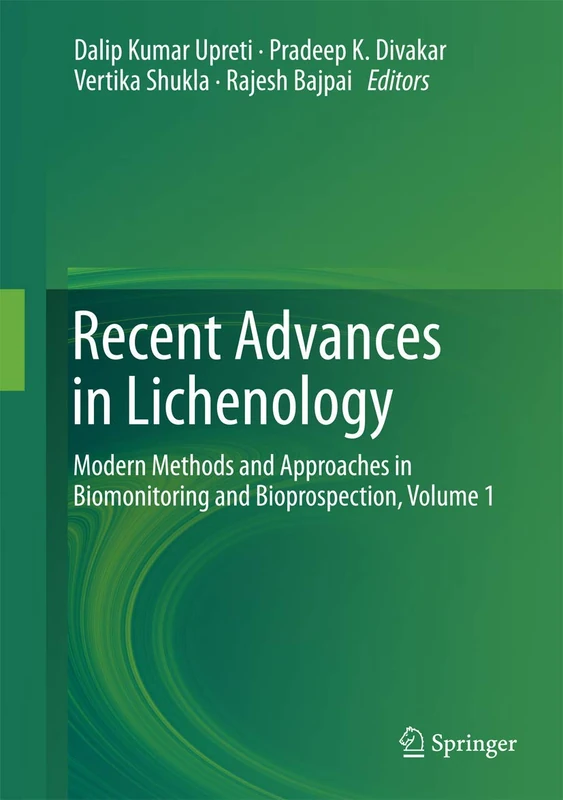 Springer Recent Advances in Lichenology - Volume 1