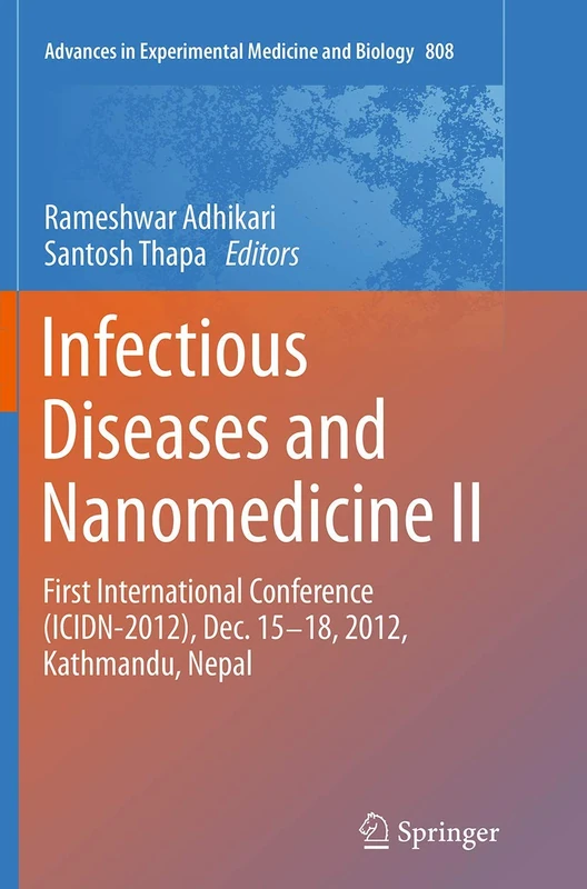 Springer Infectious Diseases and Nanomedicine II - Vol 808