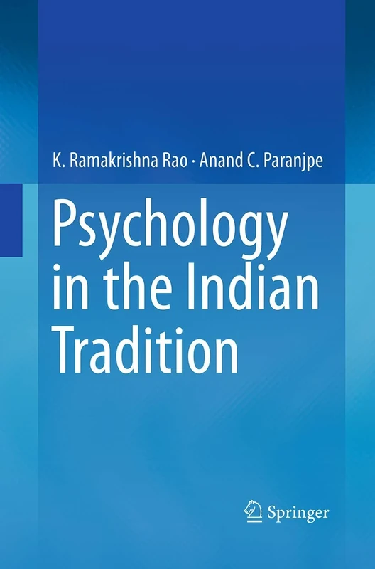Psychology in the Indian Tradition