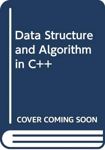 Data Structure and Algorithm in C++