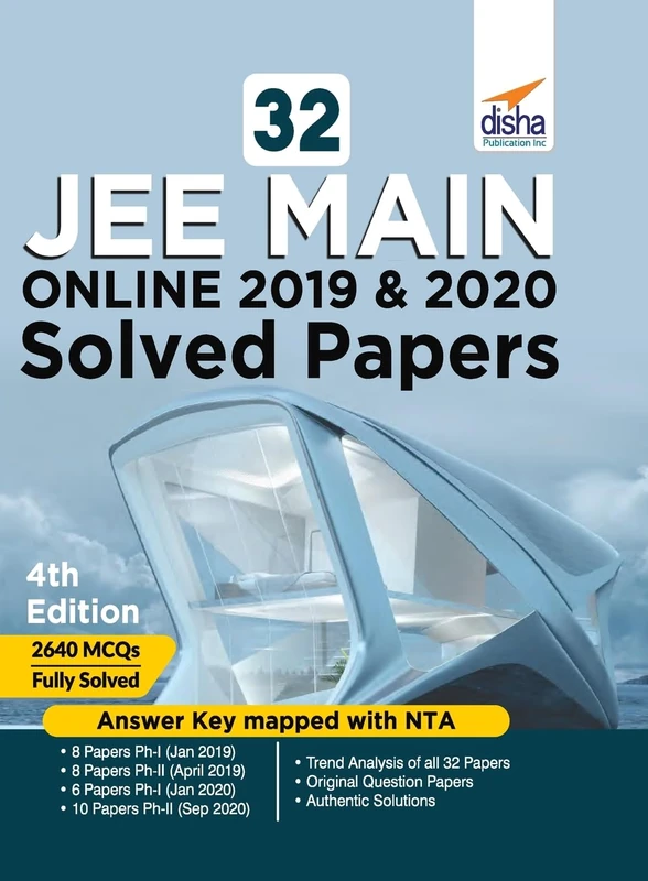 32 Jee Main Online 2019 & 2020 Solved Papers