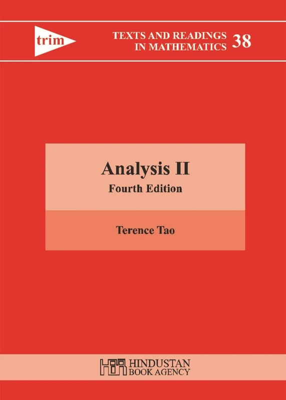 Analysis II: 2 (Texts and Reading in Mathematics)