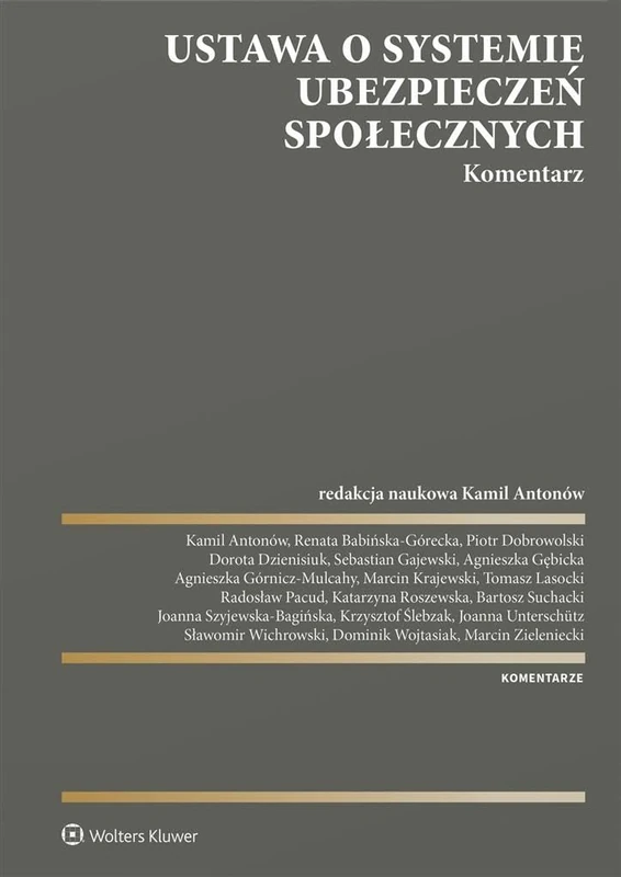 Ustawa o systemie ubezpieczeń społecznych Komentarz